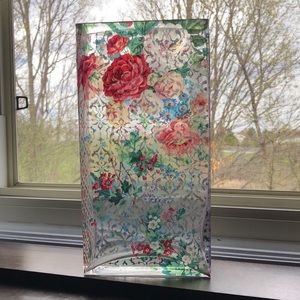 Blown Glass Rectangular Vase
